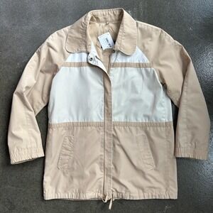 Vintage Windy Weather Size 10 Medium Colorblock Windbreaker Jacket